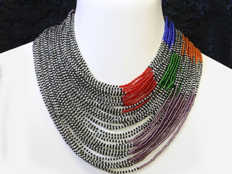 Black, silver and multi colour Black, silver and multi colour