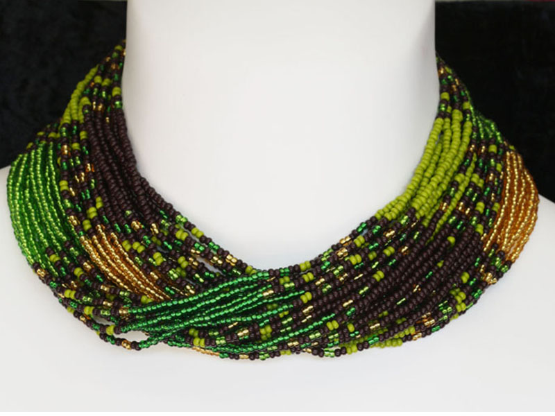 Silverline green, amber and black Silverline green, amber and black