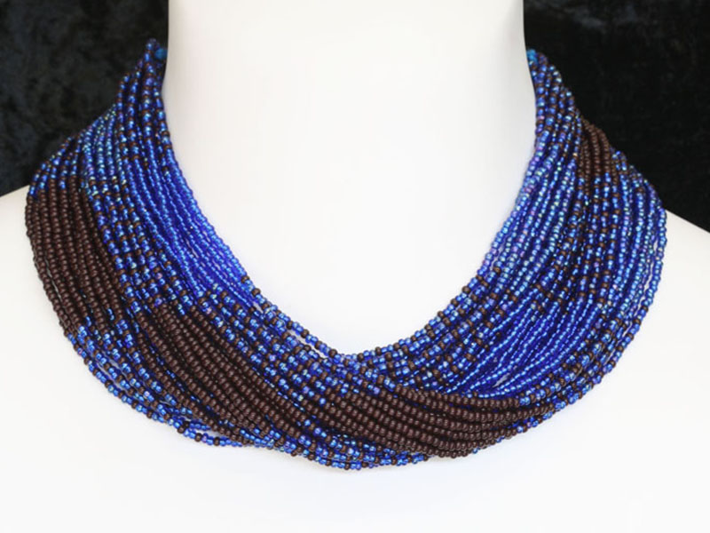 Blues and brown Blues and brown