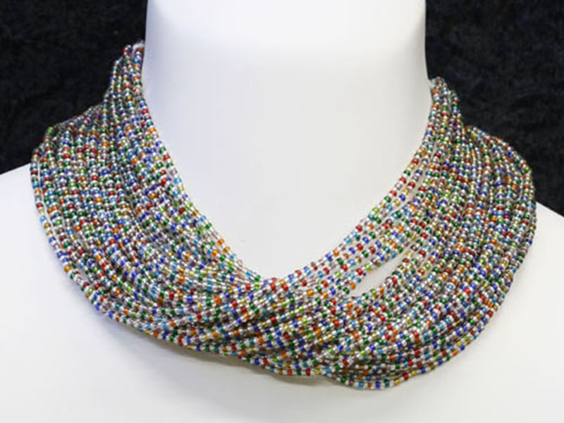 Silver and multi colour Silver and multi colour