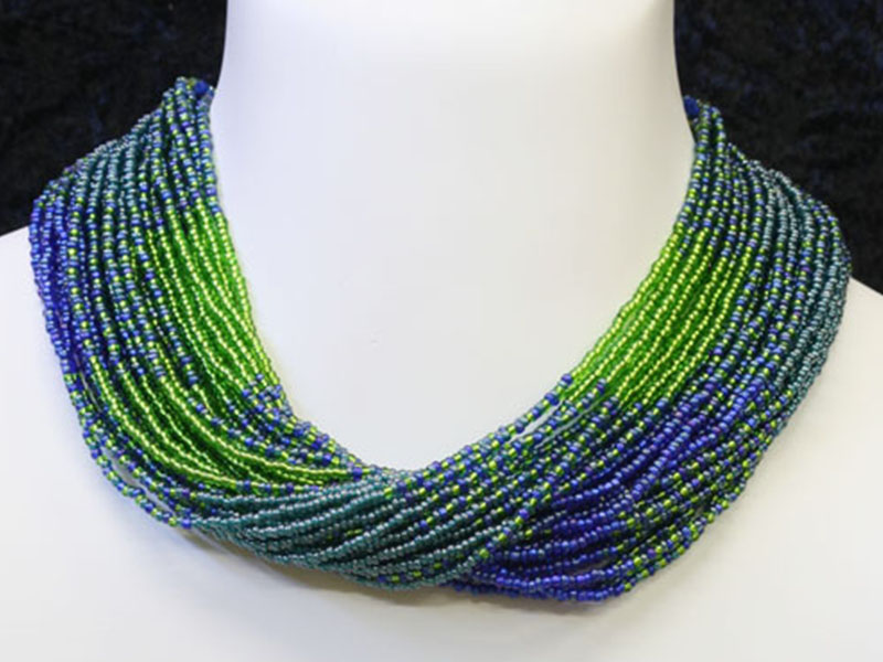 Green, turquoise and purple Green, turquoise and purple