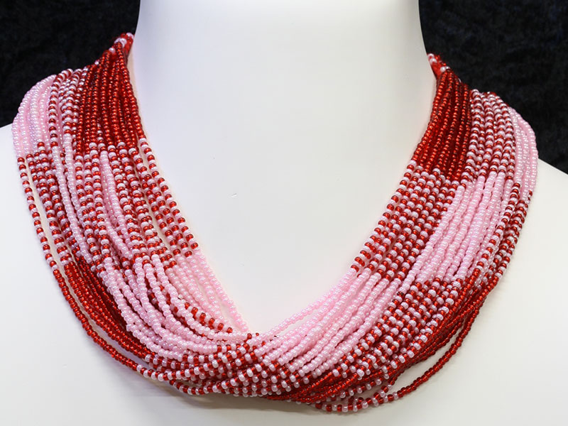 Red and pink