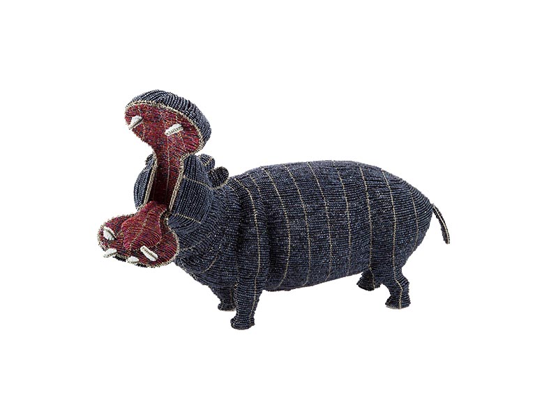 Masterpiece Bead and Wire Hippo Masterpiece Bead and Wire Hippo