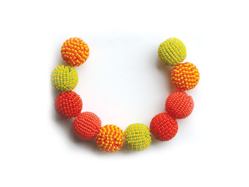 Reds, orange and green Reds, orange and green