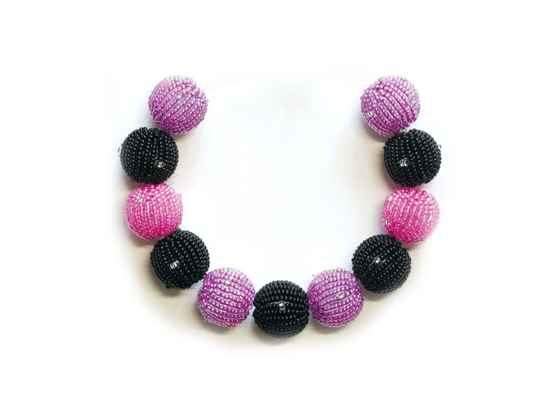 Pinks and black Pinks and black