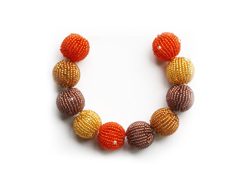 Amber, purple and orange Amber, purple and orange