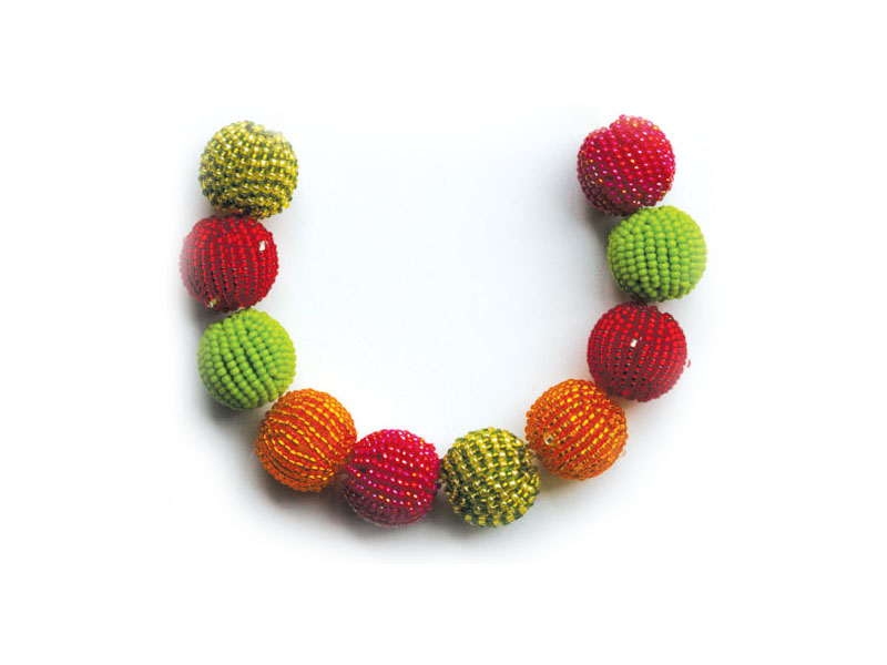 Green, orange and red Green, orange and red