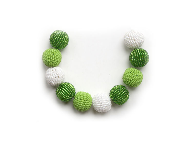 Greens and ivory Greens and ivory
