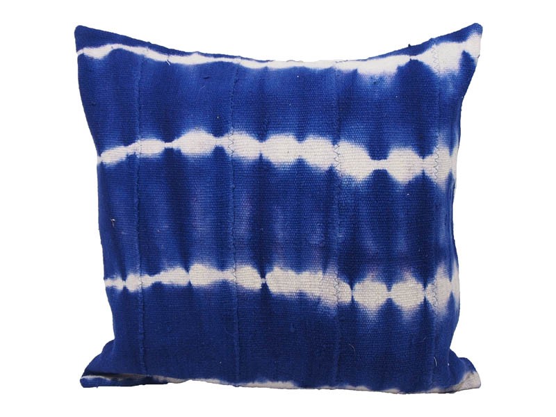 45 x 45cm /18" x 18" Blue and White Tie Dye 45 x 45cm /18" x 18" Blue and White Tie Dye