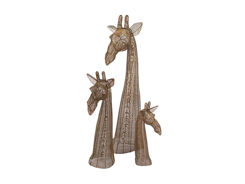 Gold Giraffe Bust Gold Giraffe Bust