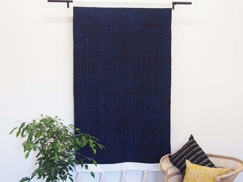 Indigo Cloth Wall Hanging Indigo Cloth Wall Hanging