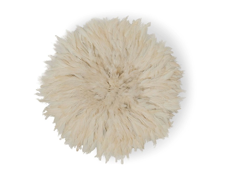 Juju Feather Hat White 40cm Juju Feather Hat White 40cm
