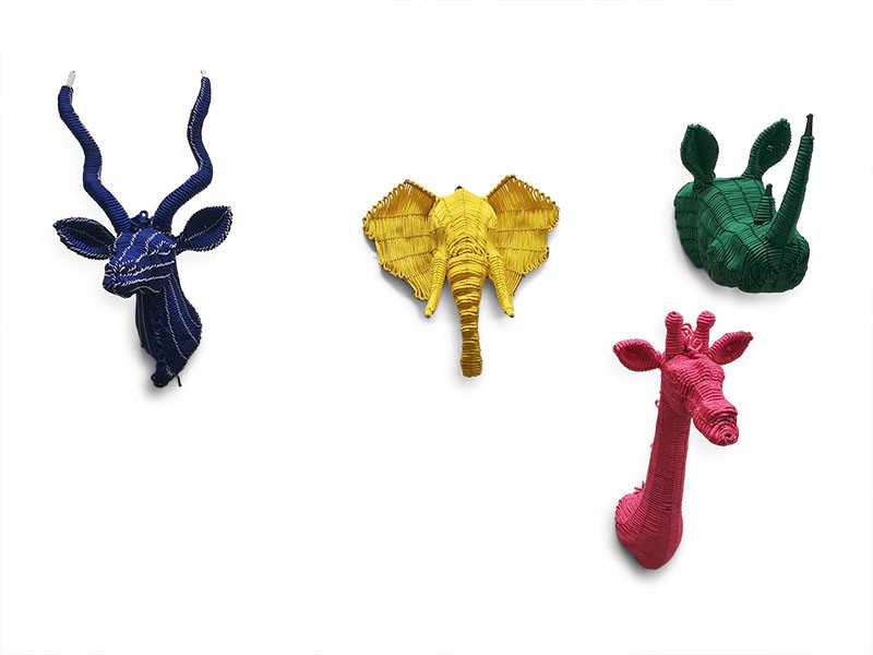 Colourful Rope Mini Animal Set Colourful Rope Mini Animal Set