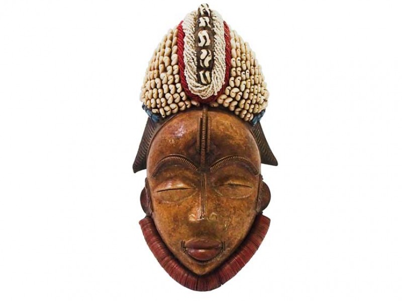 Beaded Punu Mask Beaded Punu Mask