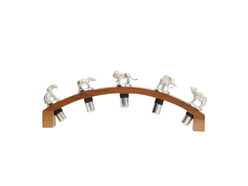 Hardwood Stand For Bottle Stoppers