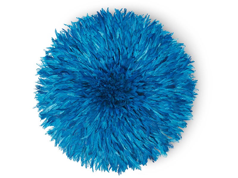 Juju Feather Hat Teal Juju Feather Hat Teal
