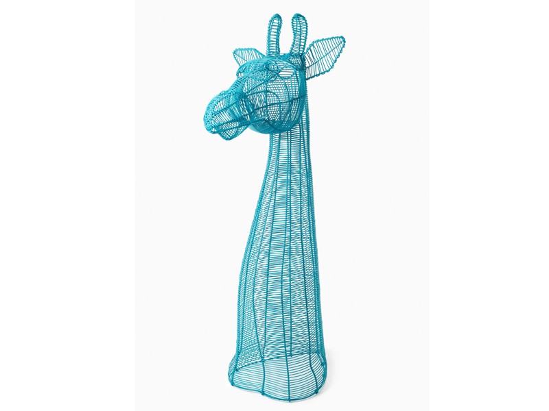 Turquoise Giraffe Bust Turquoise Giraffe Bust