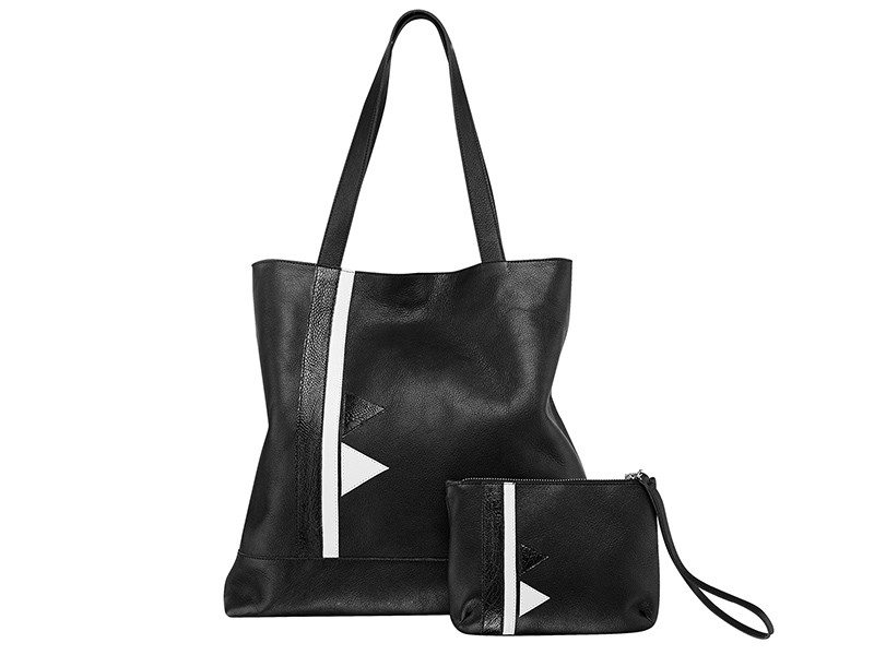 Sierra Tote - Black and White Sierra Tote - Black and White