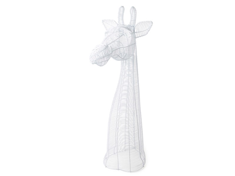White Giraffe Bust White Giraffe Bust