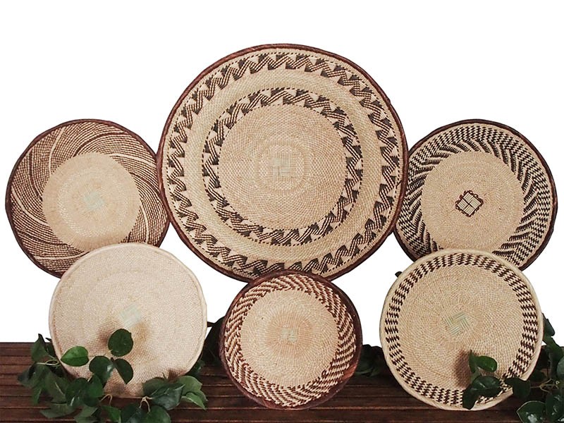 Binga Basket Set of 6 African Baskets (set13) Binga Basket Set of 6 African Baskets (set13)