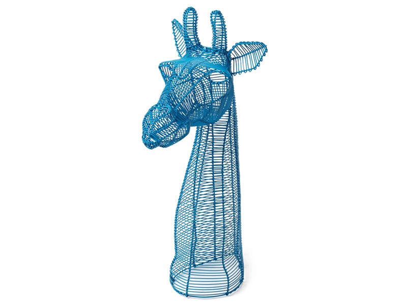 Blue Giraffe Bust Blue Giraffe Bust