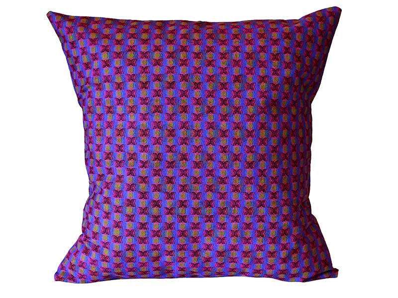 Shweshwe Print cushion cover - Pink Butterfly Print Shweshwe Print cushion cover - Pink Butterfly Print