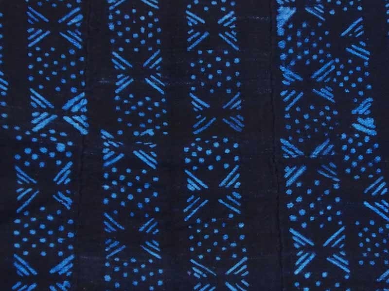 Indigo Cloth - Knots and dots