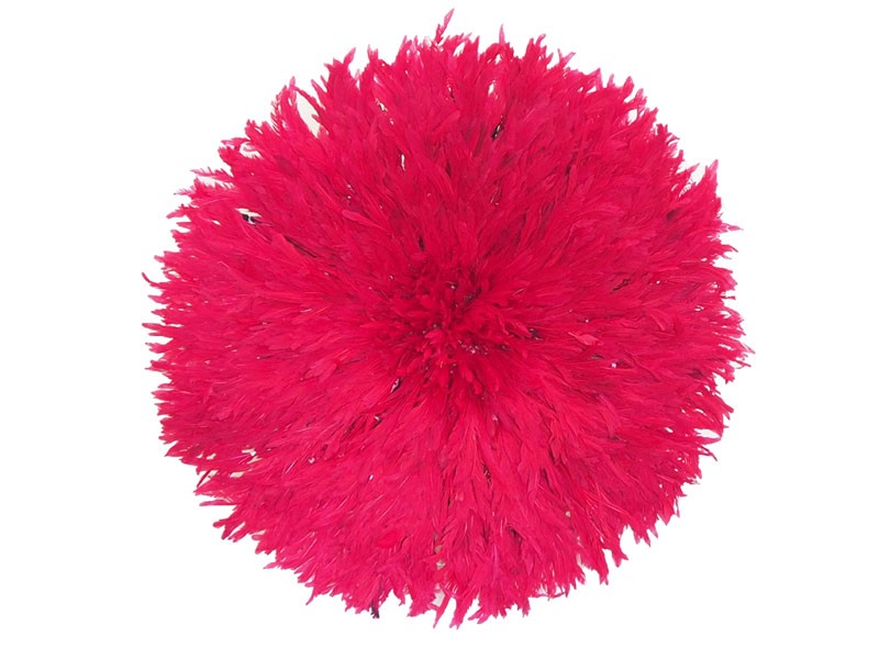Juju Feather Hat Fuschia Pink Juju Feather Hat Fuschia Pink