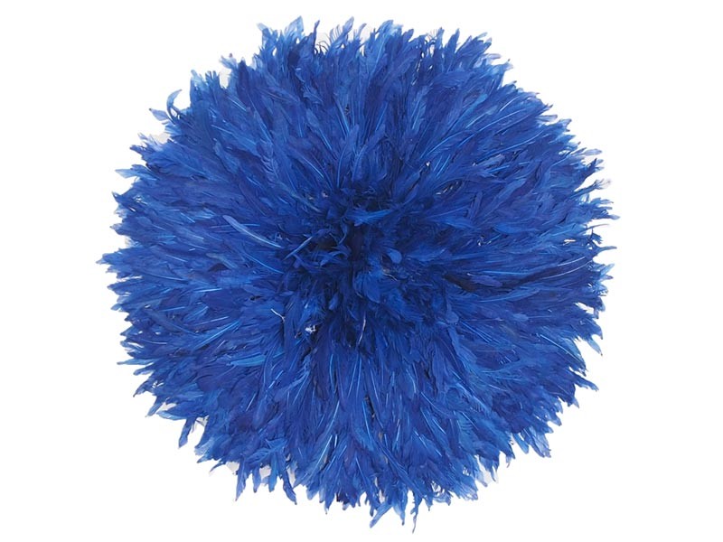 Juju Feather Hat Blue Juju Feather Hat Blue