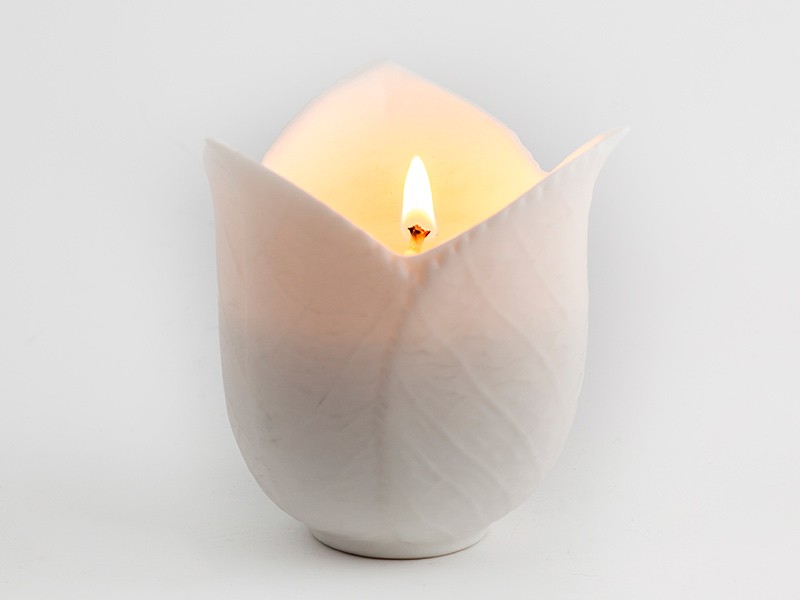 Leaf Votive Candle