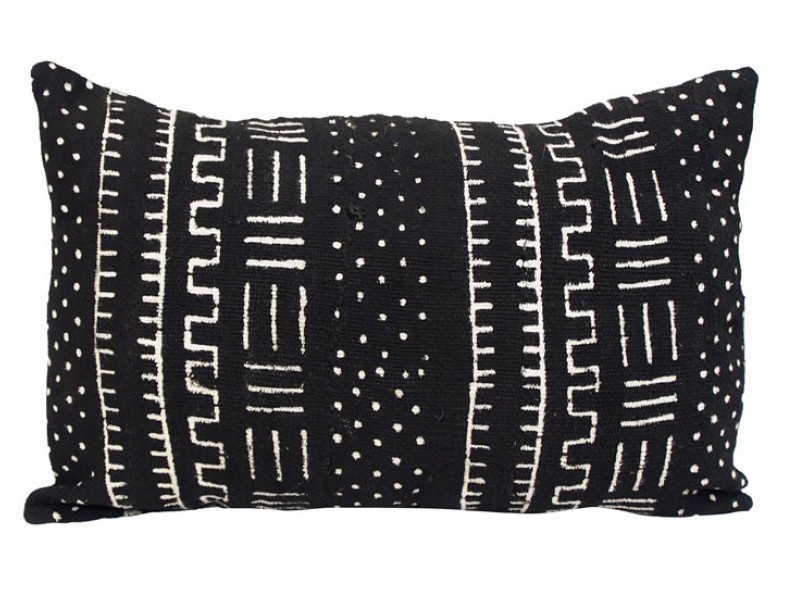 Lumbar Cushion Cover 60 x 40cm /24" x 16" Black and White Designs Lumbar Cushion Cover 60 x 40cm /24" x 16" Black and White Designs