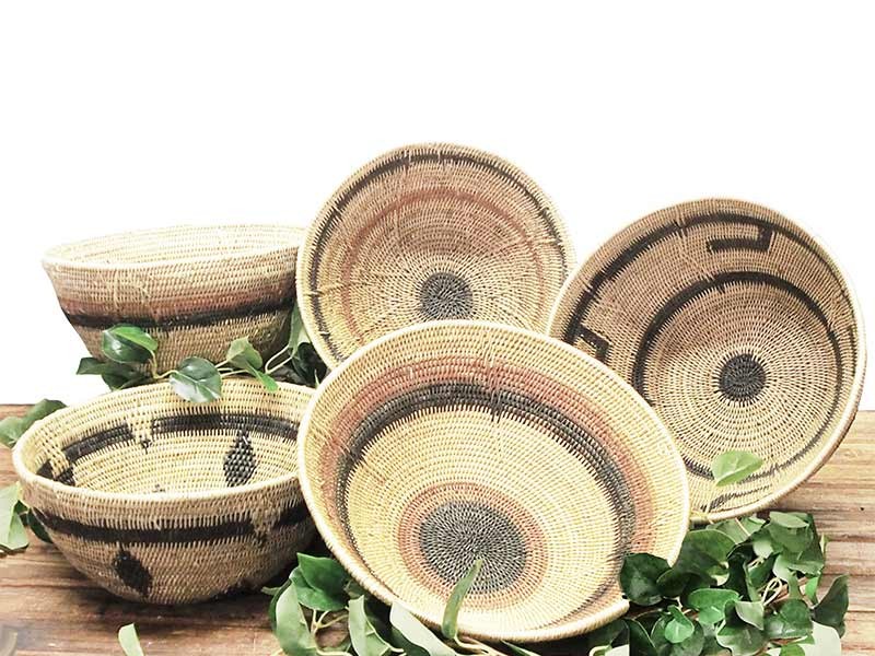 Makenge Basket Bowls Makenge Basket Bowls
