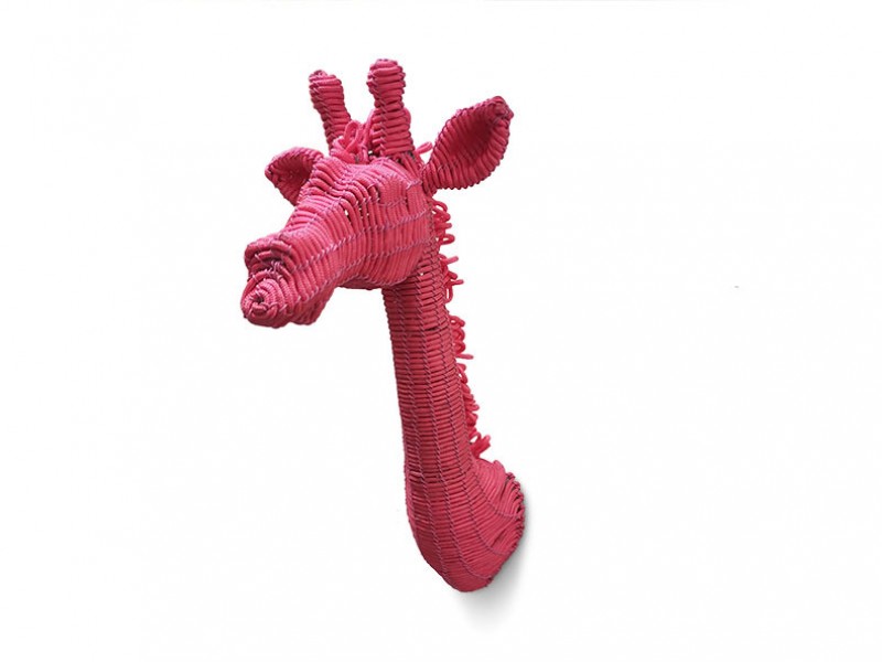 Rope Giraffe Head - Mini Rope Giraffe Head - Mini