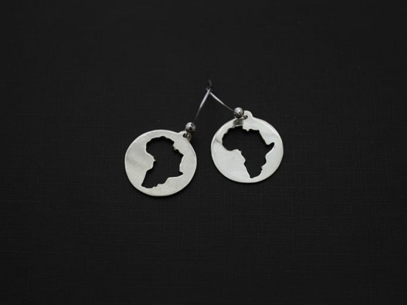 Amari Africa Silver Earrings Amari Africa Silver Earrings