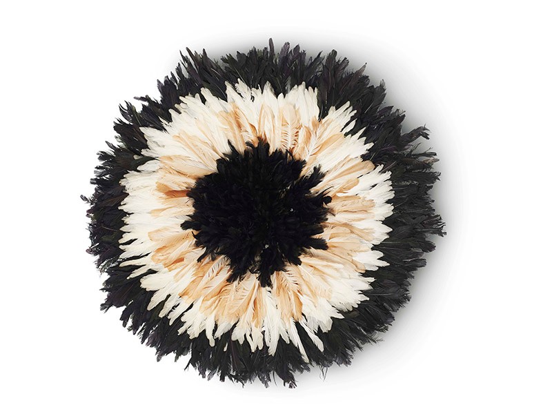 50cm Cocarde Black Centre 50cm Cocarde Black Centre
