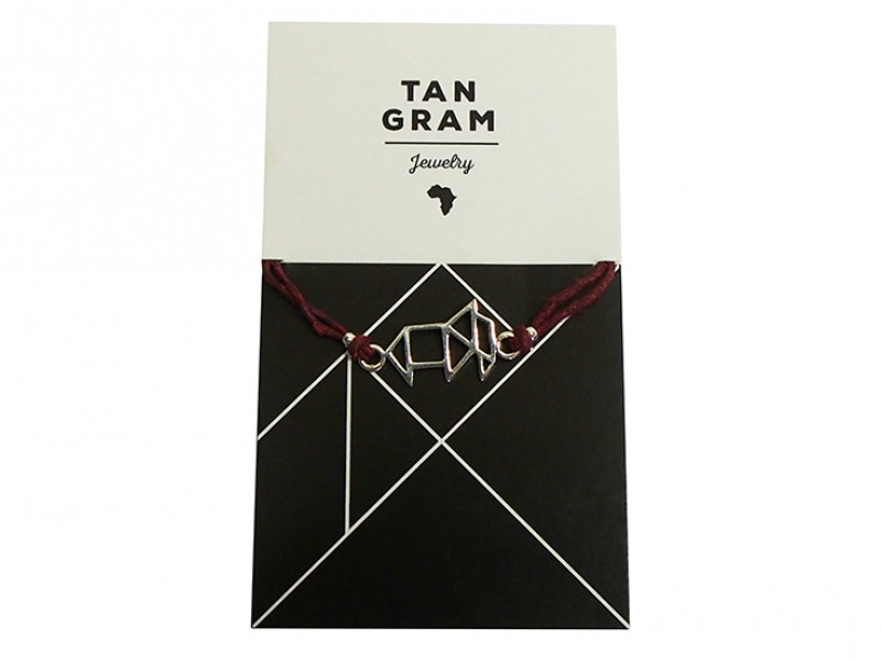 Tangram Bracelet - Elephant Tangram Bracelet - Elephant