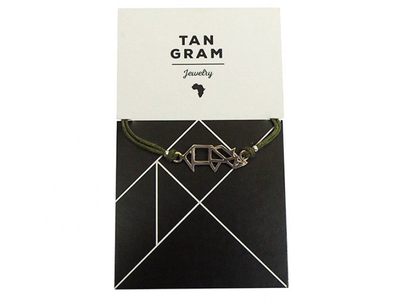 Tangram Bracelet - Rhino Tangram Bracelet - Rhino