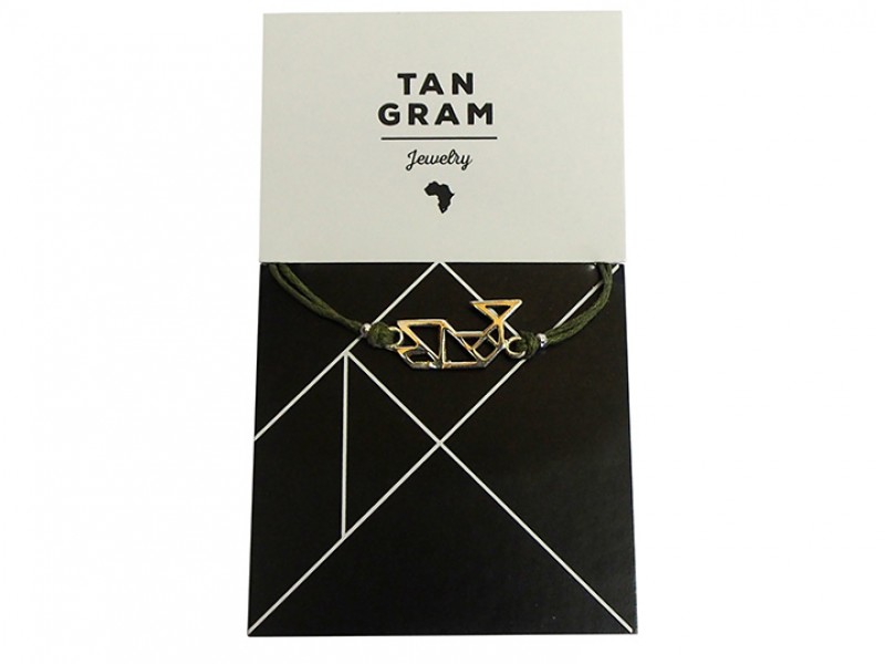 Tangram Bracelet - Whale Tangram Bracelet - Whale