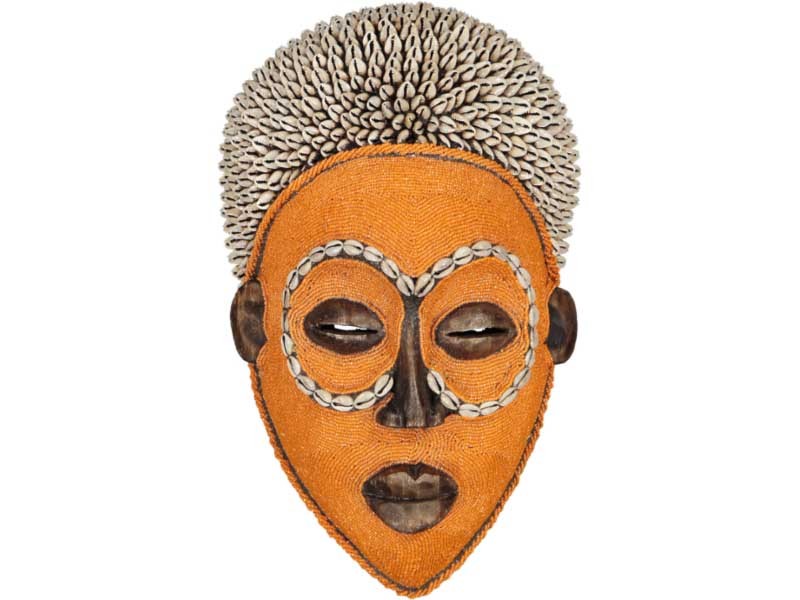 Orange with Afro Orange with Afro