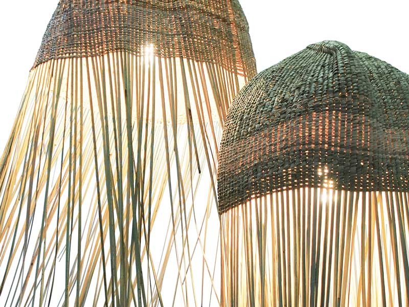 Tassel Basket Light Feature Tassel Basket Light Feature