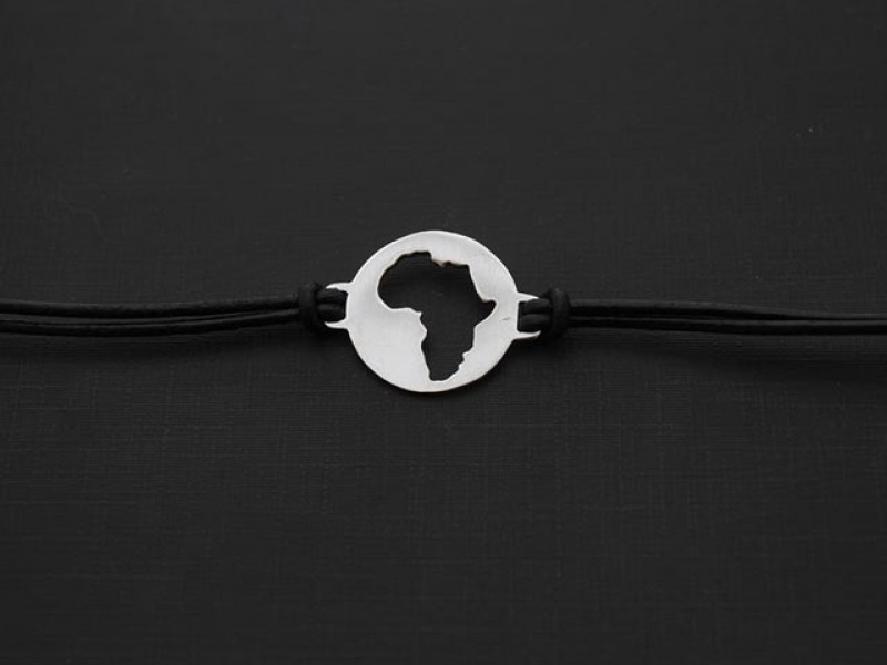 Africa Map Bracelet Africa Map Bracelet