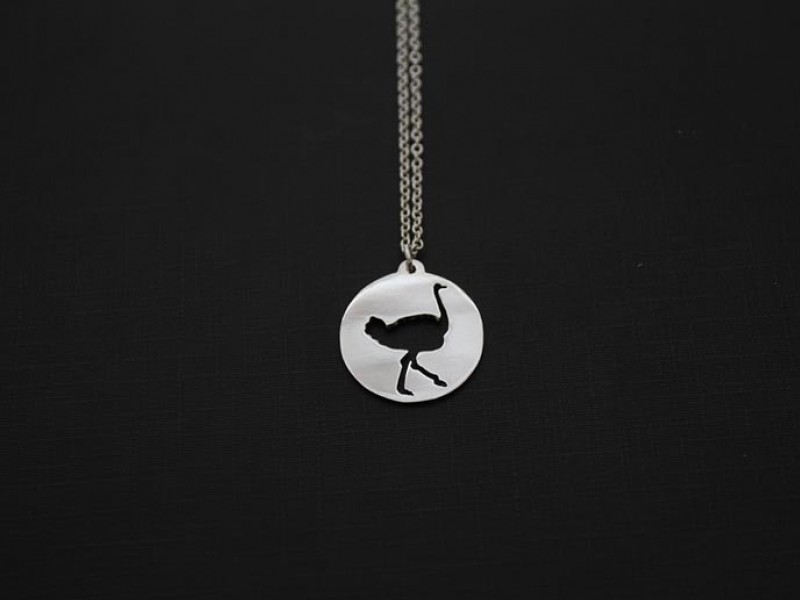 Ostrich Necklace Ostrich Necklace