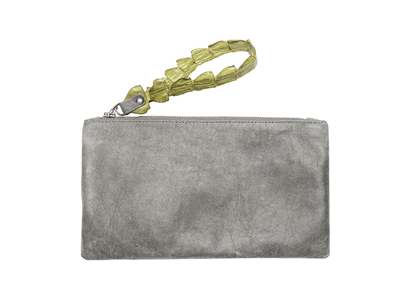 Kelly Clutch - Croc - Medium - Leather With Crocodile Flap & Wristlet Kelly Clutch - Croc - Medium - Leather With Crocodile Flap & Wristlet