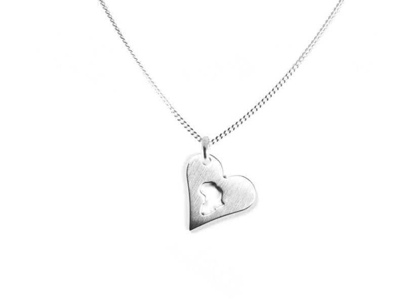 Heart Africa Pendant Heart Africa Pendant