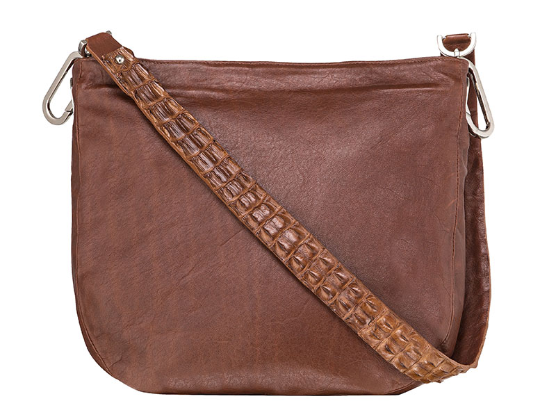 Drew Sling- Soft Leather With Croc Sling Drew Sling- Soft Leather With Croc Sling