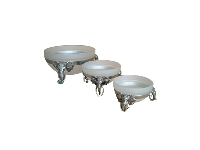 Stackable Elephant Bowls Stackable Elephant Bowls