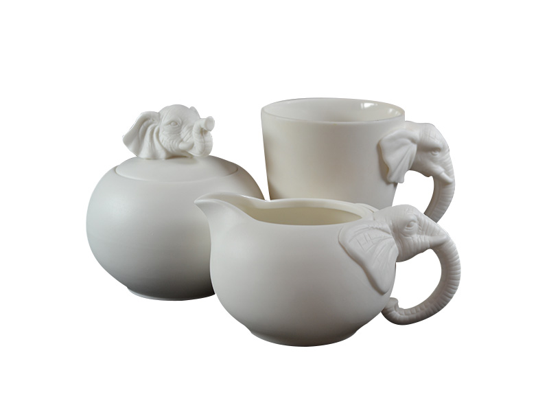Porcelain Afrique Creamer And Sugar Bowl Sets Porcelain Afrique Creamer And Sugar Bowl Sets