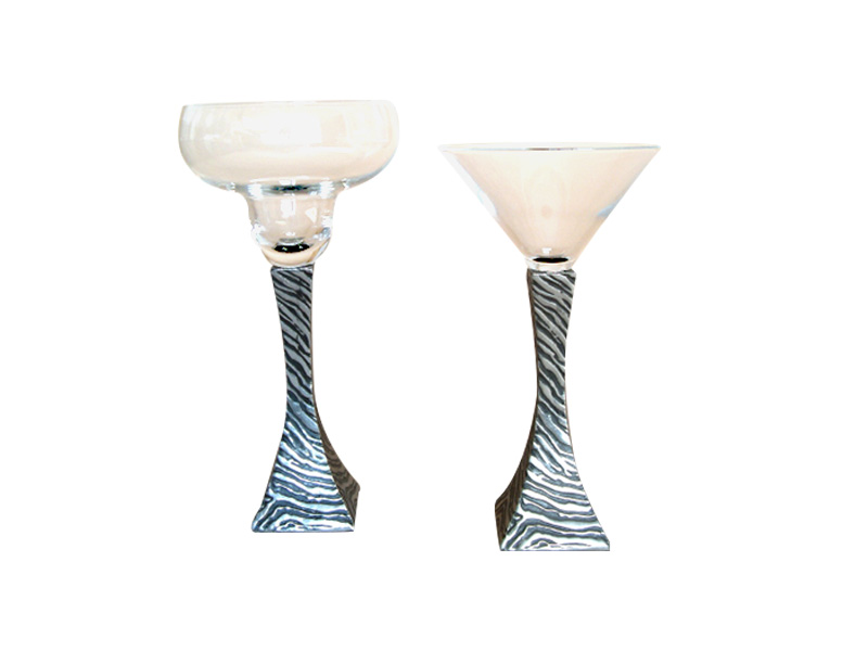 Cocktail Glass Square Base